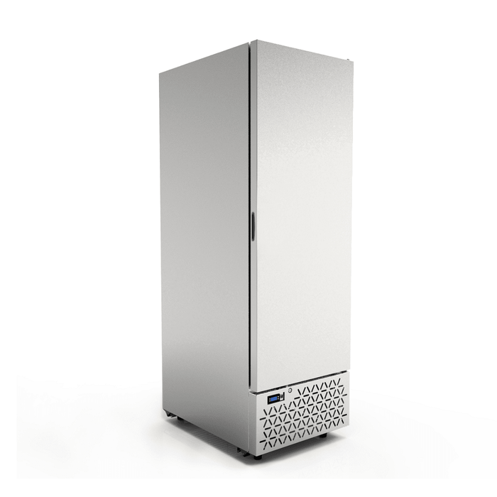 CRYSTAL GELOBOX INOX - Vertical solid door freezer