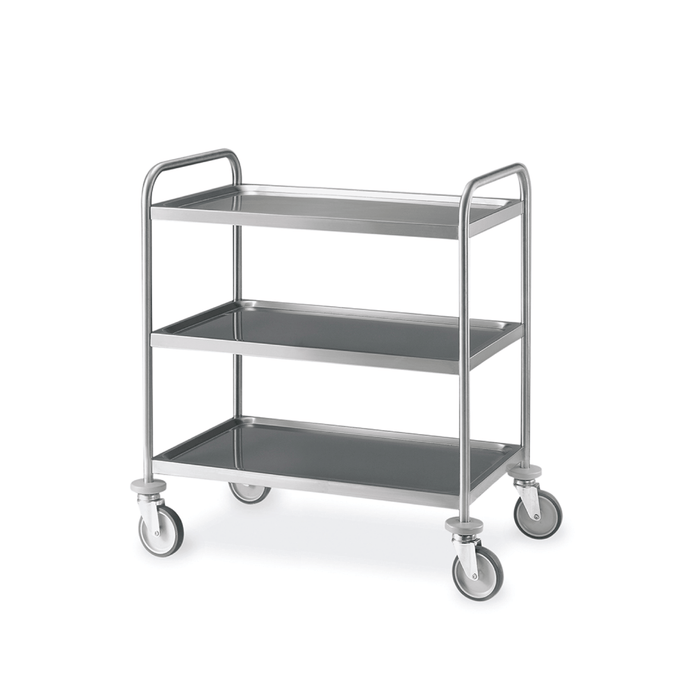 (brand) 1405C - S/S Trolley 3 Shelves - Al Ahlia Hotel Supplies Co.