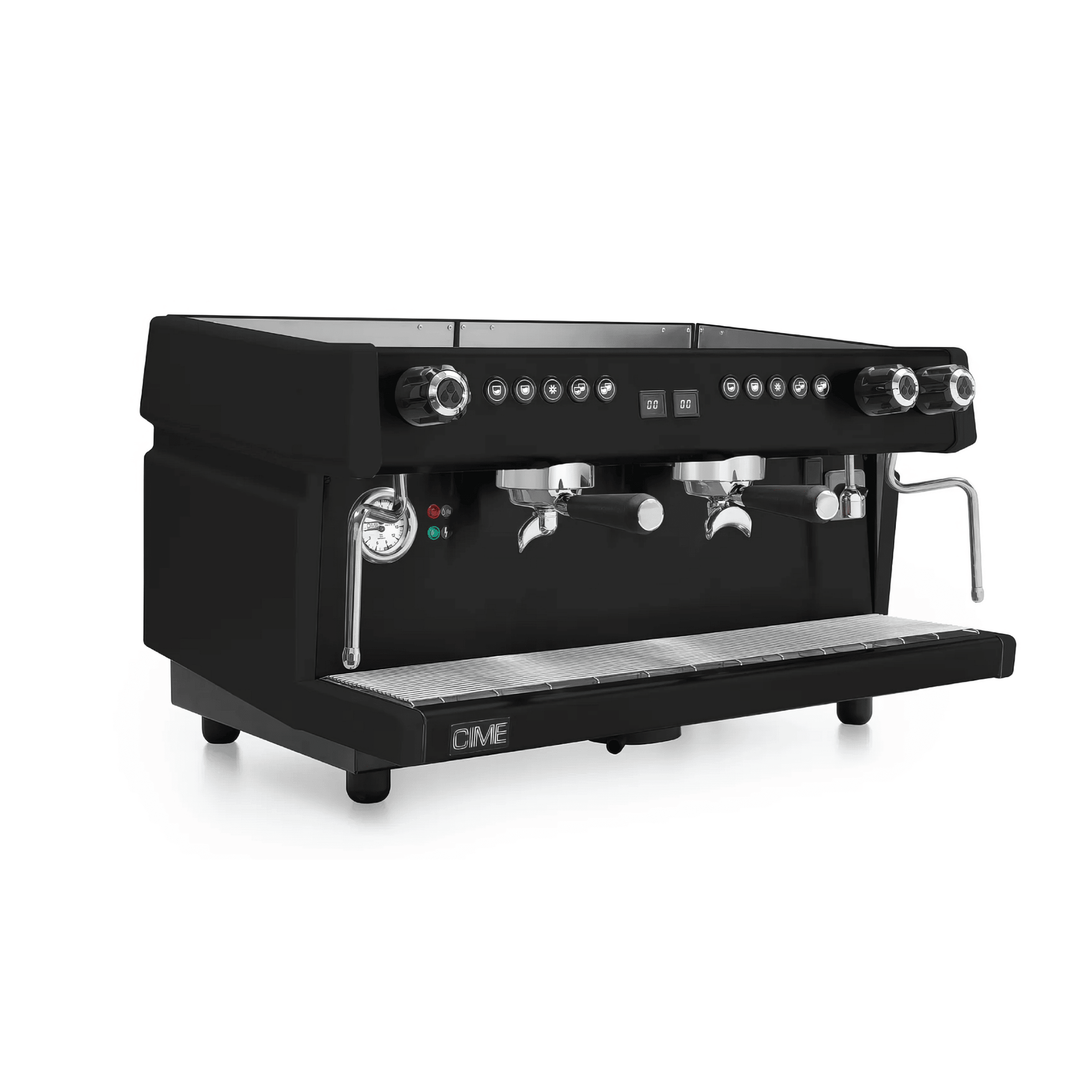 Cime LUNA SB-20 - Automatic 2 Group Espresso Machine - Total Black — Al ...