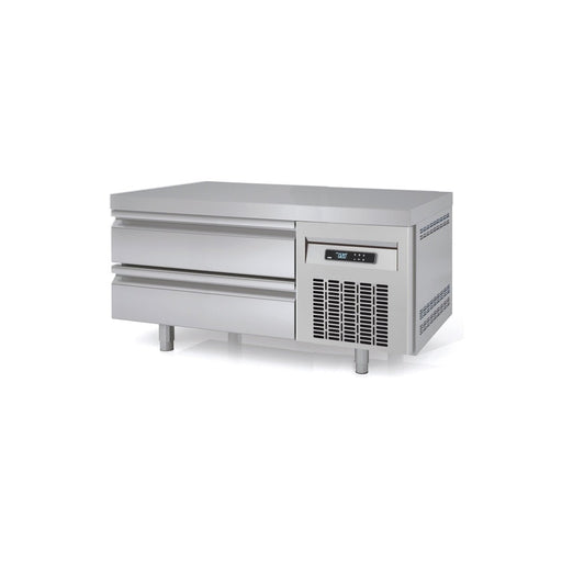 Docriluc DKBR - 47 - Stainless Steel Low Boy Refrigerated Counter 2 Drawers -  - Docriluc