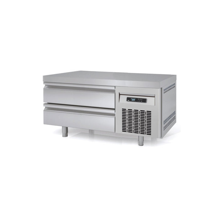 Docriluc DKBR - 47 - Stainless Steel Low Boy Refrigerated Counter 2 Drawers -  - Docriluc