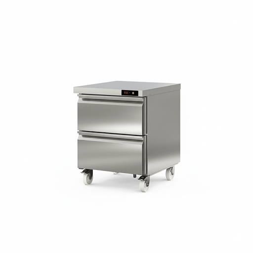 Docriluc DSD - 27 - Stainless Steel Refrigerated Counter 2 Drawers -  - Docriluc