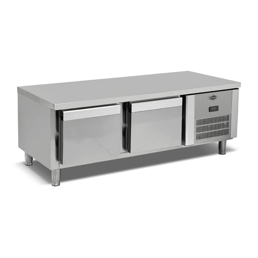 Empero EMP.120.60.01.S - T - S/S Low Boy Refrigerated Counter 2 Drawers -  - Empero