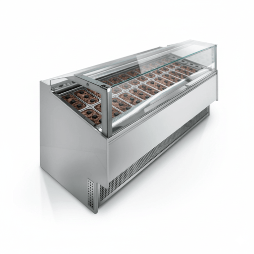 Frigomeccanica TWIN 24 - Ice Cream Showcase 24 Flavors - H1200 -  - Frigomeccanica