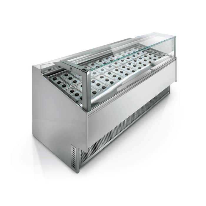 Frigomeccanica TWIN 24 - Ice Cream Showcase 24 Flavours - Frigomeccanica