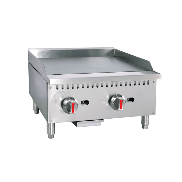 Gastron HERG - 24 - Gas Cast Iron Griddle Countertop 60 cm -  - Gastron