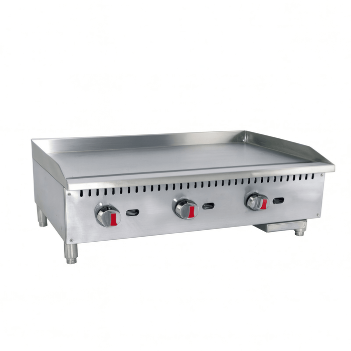 Gastron HERG - 36 - Gas Cast Iron Griddle Countertop 90 cm -  - Gastron