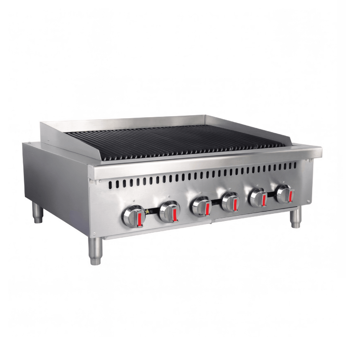 Gastron HWRC - 36 - Gas Charcoal Grill Countertop 90 cm -  - Gastron