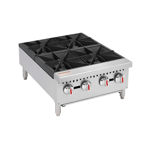 Gastron HWS - 4 - 4 Burners Gas Range Countertop -  - Gastron