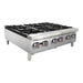 Gastron HWS - 6 - 6 Burners Gas Range Countertop -  - Gastron
