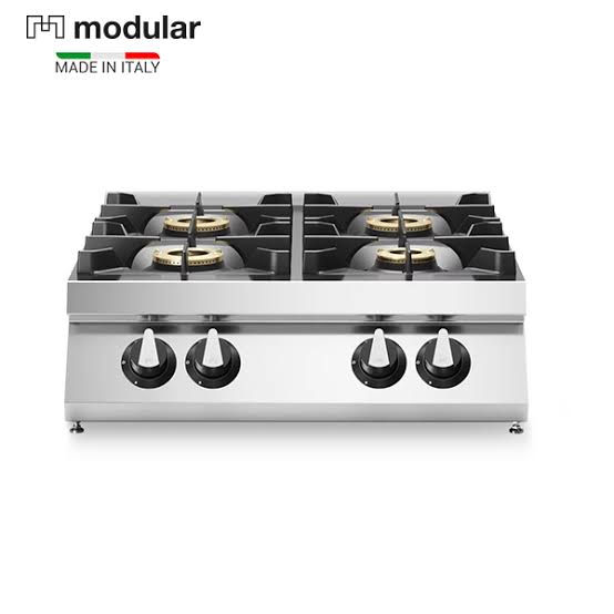 MODULAR R70/80PCG/T - Gas ranges pressed working top