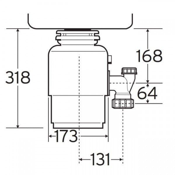 Inea 1972056 - Sink Food Waste Disposer -  - Other Brands