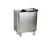 Inox Piave - Storage trolley with wheels 785x700x395mm 125 Lt. - Made in Italy - INO - IP0010 - Inox Piave