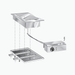 Mareno FTE40DB - Drop - In Electric Fry - top with Smooth Sloping Hotplate - Mareno