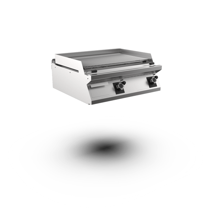 Mareno GL78GIT - Gas Lava Stone Grill Countertop 800 mm - Mareno