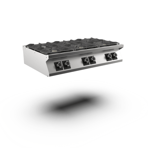 Mareno PC912GT - 6 Burner Gas Boiling Top - Mareno