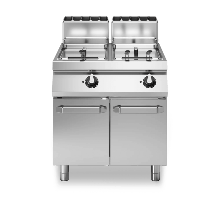 Modular R90/80FRGL/2V17/P - Gas Fryer Double Well 17 + 17 L -  - Modular