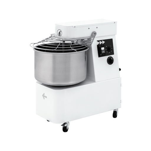 Prismafood IBT 60 2V H2O - Spiral Mixer 60 Lt with Timer and Castors (2 Speeds) - Prismafood