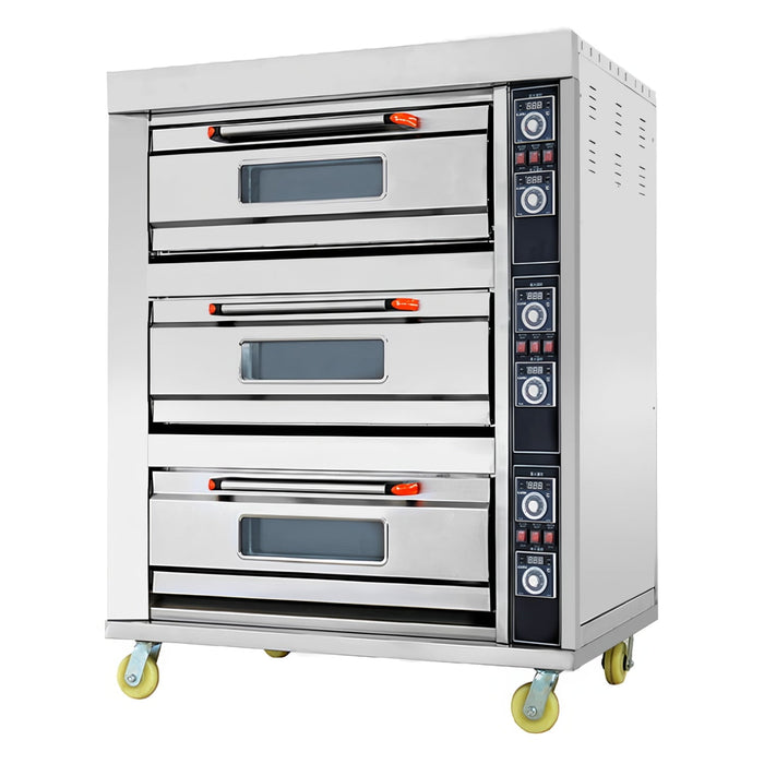 REDDHOTT HGA-60D - Electric Deck Oven 3 Deck 6 Trays -  - Reddhott