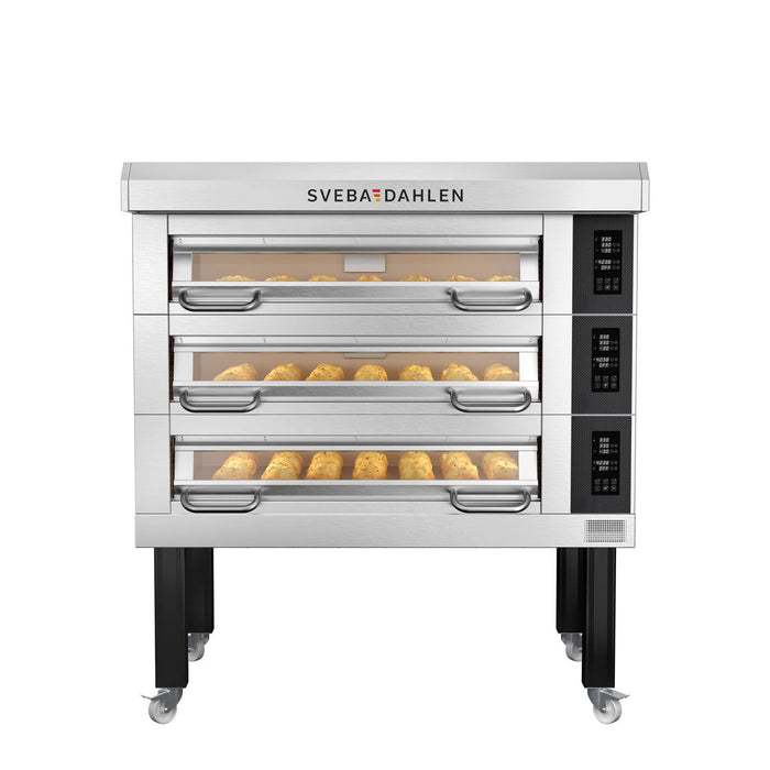 Sveba Dahlen D33 - Electric 3 - Deck Oven 3 Trays - Sveba Dahlen