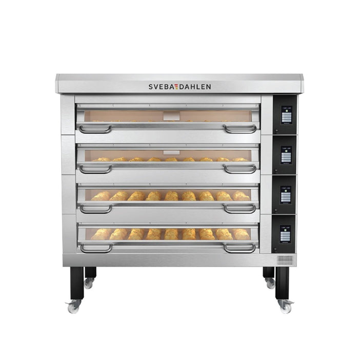 Sveba Dahlen D43 - Electric 4 - Deck Oven 3 Trays - Sveba Dahlen