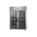 TECNODOM AF14EKOMTNPV - S/S 2 Glass Doors Refrigerated Cabinet GN 2/1 - Tecnodom