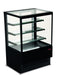 TECNODOM EVOK 90 V Tropicalised - Straight Glass Ventilated Display Case 90 cm - DOM - EVOK90VT - Tecnodom