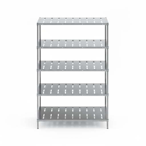 Yuksel 61/107/183 - S/S Perforated Shelving Unit 5 Tiers -  - Other Brands