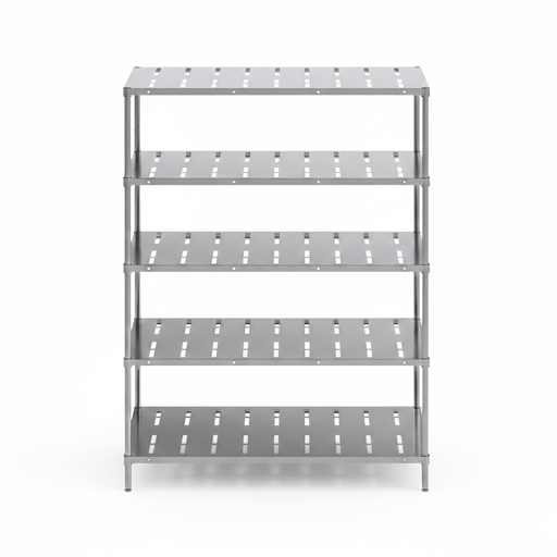 Yuksel 61/122/183 - S/S Perforated Shelving Unit 5 Tiers -  - Other Brands