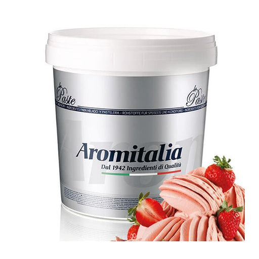 Aromitalia 2867C - Pasta Strawberry for Sorbet Top 3.5 Kg. - GEI-2867C - Aromitalia