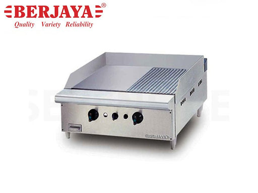 Berjaya GG2B12R - Gas Griddle Half Ribbed - BERJAYA-GG2B12R - Berjaya