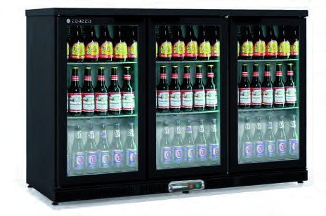 CORECO ERH-350-L - Back Bar Refrigerator 3 Doors - CORECO-ERH-350-L - CORECO