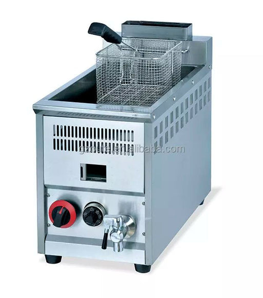 Counter Top Gas Single Tank 2 Basket Fryer - RH-RH-71A - Reddhott