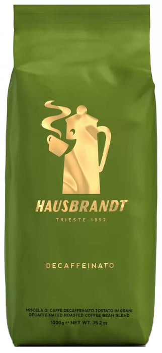Hausbrandt 1521 Decaffeinato - Roasted Coffee Beans - 1kg