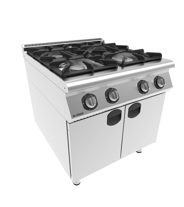 INOKSAN 9KG20 - Gas Range 4 Burners with Cabinet - INO-9KG20 - INOKSAN