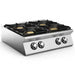 MARENO NC78G24 - Gas Range 4 Burners - Counter Top - MAR-CR0598010 - Mareno