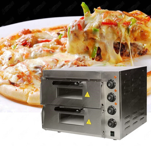 Reddhott EP2ST - Two Decks Electric Pizza Oven - RH-EP2ST - Reddhott