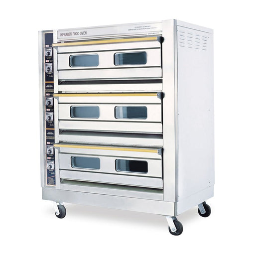 Reddhott SL-9 - Nine-trays Three-Deck Electric Oven - RH-SL9 - Reddhott