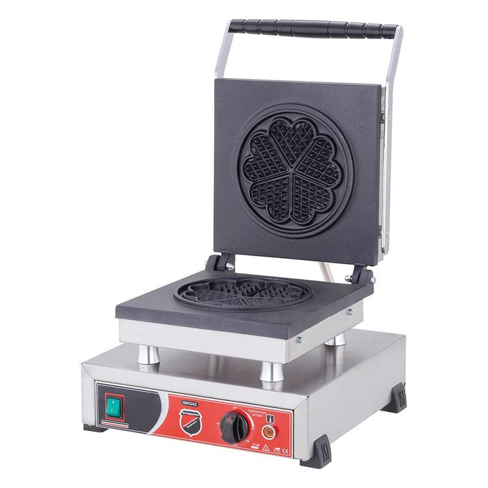 Sliverinox 2137 - Flower Waffle Machine - SIL-2147 - Işıkgaz SilverInox