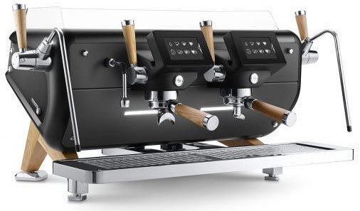 STORM SAEP-2 - 2 Group Electronic Espresso Coffee Machine - Black/Chrome - 0KSAEP2S430007 - Wega