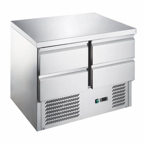 TECNODOM SL02NXD - Refrigerated Counter - 4 Drawers - DOM-SL02NXD - Tecnodom