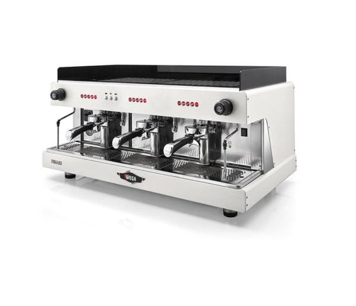 WEGA EVD-3 PEGASO - 3 Group Electronic Espresso Coffee Machine - White - WEGA - EVD-3 - Wega