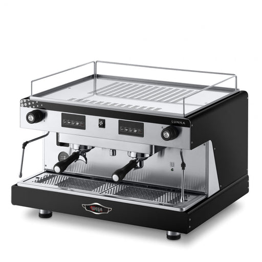 WEGA LUNNA EVD/2 - Electronic Espresso Coffee Machine 2 Group - Black - 01EVD.2LW20002 - Wega